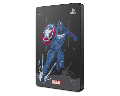 Внешний жесткий диск Seagate STGD2000206 2TB Game Drive for PS4  Captain America 2.5