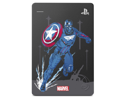 Внешний жесткий диск Seagate STGD2000206 2TB Game Drive for PS4  Captain America 2.5