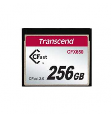 Флеш-накопитель Transcend Карта памяти Transcend CFX650 CFast 2.0 Скорость чтения/записи 510/370 МБ/с                                                                                                                                                     