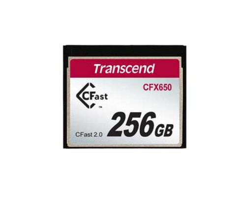 Флеш-накопитель Transcend Карта памяти Transcend CFX650 CFast 2.0 Скорость чтения/записи 510/370 МБ/с