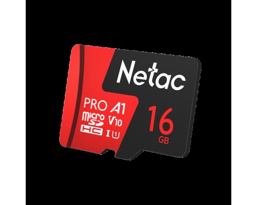 Флеш-накопитель NeTac Карта памяти Netac MicroSD card P500 Extreme Pro 16GB, retail version w/SD adapter