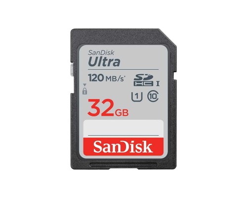 Флеш-накопитель Sandisk Карта памяти SanDisk Ultra 32GB SDHC Memory Card 120MB/s