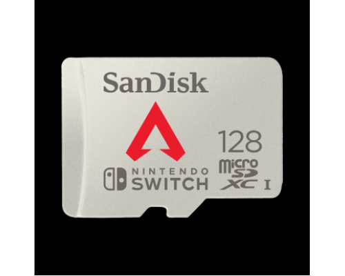 Флеш-накопитель SanDisk Карта памяти SanDisk microSDXC card for Nintendo Switch, Apex Legends - 128GB, up to 100MB/s Read, 60MB/s Write, U3, C10, A1, UHS-1