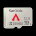 Флеш-накопитель SanDisk Карта памяти SanDisk microSDXC card for Nintendo Switch, Apex Legends - 128GB, up to 100MB/s Read, 60MB/s Write, U3, C10, A1, UHS-1