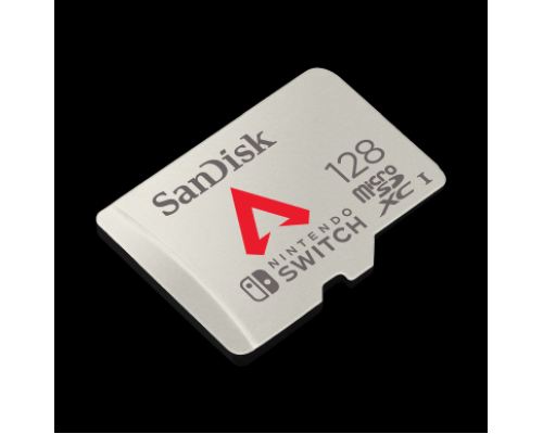 Флеш-накопитель SanDisk Карта памяти SanDisk microSDXC card for Nintendo Switch, Apex Legends - 128GB, up to 100MB/s Read, 60MB/s Write, U3, C10, A1, UHS-1