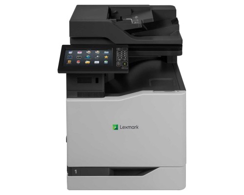 Многофункциональное устройство Lexmark CX825de черно-серый, лазерный, A4, цветной, ч.б. 52 стр/мин, цвет 52 стр/мин, печать 1200x1200, скан. 1200x600, Wi-Fi