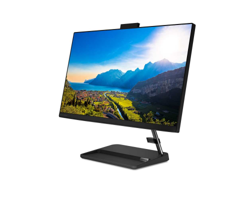 Моноблок Lenovo IdeaCentre AIO 3 24ITL6  23.8'' FHD(1920x1080) IPS/Intel Core i5-1135G7 2.4GHz Quad/8GB/256GB SSD/NVIDIA GeForce MX450 2GB/DVD±RW/WiFi/BT5.0/KB+MOUSE(USB)/DOS/1Y/BLACK