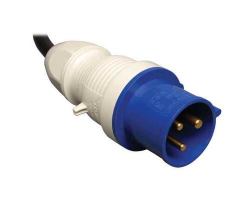 Блок розеток Tripp Lite 230V, 32 amps, (4) C19 AC outlets & (12) C13 outlets, IEC309 32A (2P+E) input plug, 2U mounting format.