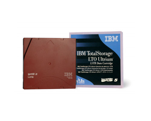 Магнитная лента (незаписанная) IBM Ultrium LTO5 Tape Cartridge - 1.5TB with Label (1 pcs)