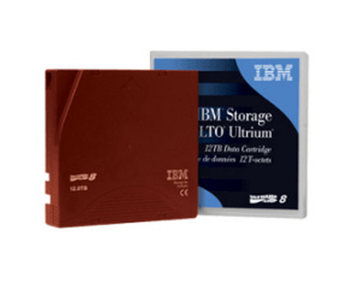 Магнитная лента (незаписанная) IBM Ultrium LTO8 Tape Cartridge - 12/30TB with Label (1 pcs)