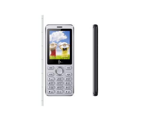 Телефон сотовый F+ S240 Silver, 2.4'' 240х320, 32MB RAM, 32MB, up to 16GB flash, 0.08Mpix, 2 Sim, BT v2.1, Micro-USB, 1000mAh, 104g, 125 ммx53 ммx9,2 мм