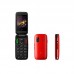 Телефон сотовый F+ Ezzy Trendy 1 Red, 2.4'' 240х320, 256MHz, 1 Core, 32MB RAM, 32MB, up to 16GB flash, 0,3Mpix, 2 Sim, BT v2.1, Micro-USB, 800mAh, 89g, 100,8 ммx53 ммx19,5 мм