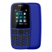 Телефон сотовый Nokia 105 SS TA-1203 BLUE, 1.77'' 160x120, 4MB RAM, 4MB, 1 Sim, 2G, Micro-USB, 800mAh, 74,04 г, 119 ммx49,2 ммx14,4 мм