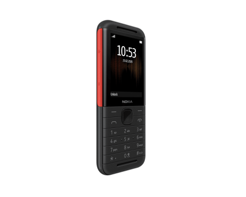 Телефон сотовый Nokia NOKIA 5310 DS TA-1212 BLACK/RED, 2.4'', 1 Core, 16MB + 8MB (ROM/RAM), Micro SD, up to 32GB flash, 2 Sim, GSM 900/1800/1900, BT v3.9, WAP 2.0, GPRS, EDGE, HSCSD, Micro-USB, 1200mAh, Series 30+, 88,2g, 52,4x123,7x13,1