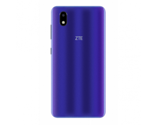 Смартфон ZTE ZTE Blade A3 2020 NFC Лиловый, 5.45'' 18:9 1440x720, 1.4GHz, 4 Core, 1GB RAM, 32GB, up to 128GB flash, 8Mpix/5Mpix, 2 Sim, 2G, 3G, LTE, BT v4.2, Wi-Fi, NFC, GPS / AGPS, GLONASS, Micro-USB, 2600mAh, Android 9 Pie (версия Go), 160g, 146 мм