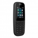 Телефон сотовый Nokia 105 SS TA-1203 EAC_NOCHGR BLACK, 1.77'' 160x120, 4MB RAM, 4MB, 1 Sim, 2G, Micro-USB, 800mAh, 74,04 г, 119 ммx49,2 ммx14,4 мм