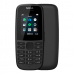 Телефон сотовый Nokia 105 SS TA-1203 EAC_NOCHGR BLACK, 1.77'' 160x120, 4MB RAM, 4MB, 1 Sim, 2G, Micro-USB, 800mAh, 74,04 г, 119 ммx49,2 ммx14,4 мм