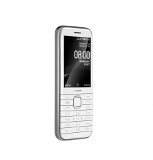 Телефон сотовый Nokia NOKIA 8000 DS TA-1303 4G WHITE, 2.8'', 1 Core, 512MB + 4MB (ROM/RAM), Micro SD, up to 32GB flash, 2 Sim, LTE + GSM/WCDMA, BT v4.0, GPS, GLONASS, Micro-USB, 1500mAh, 110,2g, 56,5x132,2x12,34                                       