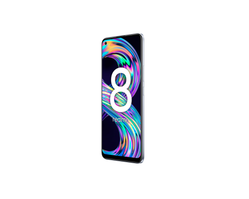 Смартфон REALME СМАРТФОН REALME RMX3085 (realme 8) 6+128 ГБ ЦВЕТ: СЕРЕБРЯНЫЙ (CYBER SILVER)