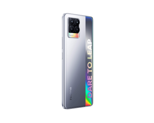 Смартфон REALME СМАРТФОН REALME RMX3085 (realme 8) 6+128 ГБ ЦВЕТ: СЕРЕБРЯНЫЙ (CYBER SILVER)