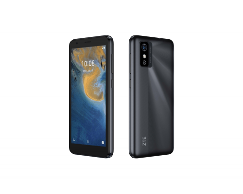 Смартфон ZTE ZTE Blade L9 Grey, 5'' 18:9 960x480, 1.3GHz, 4 Core, 1GB RAM, 32GB, up to 128GB flash, 8Mpix/5Mpix, 2 Sim, 2G, 3G, BT v4.2, Wi-Fi, GPS, Micro-USB, 2000mAh, Android GO, 143gx67,5 ммx10 мм