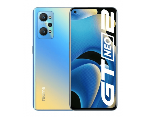 Смартфон REALME СМАРТФОН REALME RMX3370 (realme GT Neo2 5G) 8+128 ГБ ЦВЕТ: СИНИЙ (NEO BLUE)