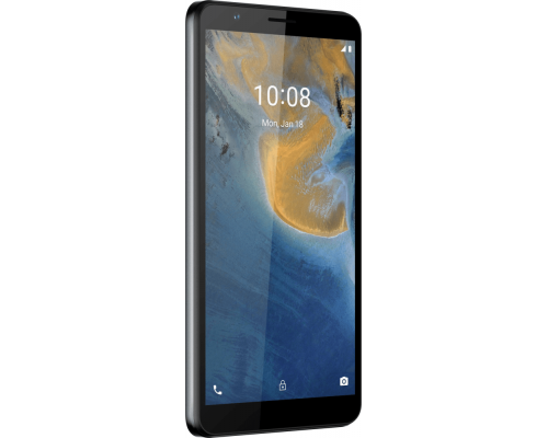 Смартфон ZTE ZTE Blade A31 Grey, 5.45'' 720x1440, 4x1,6 ГГц+4x1,2 ГГц, 8 Core, 2GB RAM, 32GB, up to 128GB flash, 8Mpix/2Mpix, 2 Sim, 2G, 3G, LTE, BT v4.2, Wi-Fi, NFC, GPS, Micro-USB, 3000mAh, Android 11, 166g, 146 ммx71 ммx8,9 мм