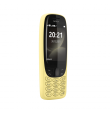 Телефон сотовый Nokia NOKIA 6310 DS TA-1400 YELLOW, 2.8'', 1 Core, 16MB + 8MB (ROM/RAM), 0.3 Mpix, Micro SD, up to 32GB flash, 2 Sim, GSM/GPRS 900/1800, BT v5.0, Micro-USB, MP3 player, FM Radio, 1150mAh, 104,7g, 53x131,4x13,7                         