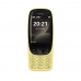 Телефон сотовый Nokia NOKIA 6310 DS TA-1400 YELLOW, 2.8'', 1 Core, 16MB + 8MB (ROM/RAM), 0.3 Mpix, Micro SD, up to 32GB flash, 2 Sim, GSM/GPRS 900/1800, BT v5.0, Micro-USB, MP3 player, FM Radio, 1150mAh, 104,7g, 53x131,4x13,7