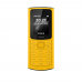 Телефон сотовый Nokia Nokia 110 DS TA-1386 Yellow, 1.8'', 1 Core, 48 МБ, 128MB, up to 32GB flash, 2 Sim, LTE, Micro-USB, 1020mAh, S30+, 84,5 г, 121 ммx50 ммx14,5 мм, FM-radio