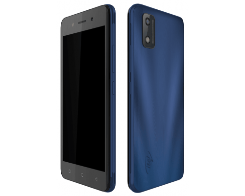 Смартфон Itel A17 W5006X 16+1 Dark blue, 5'' 854x480, 1.3GHz, 4 Core, 1GB RAM, 16GB, up to 128GB flash, 5Mpix/0.3Mpix, 2 Sim, 2G, 3G, G-sensor, BT v4.2, WiFi 802.11 a/b/g/n, Micro-USB, 2400mAh, Android 10 go, 155.8g, 145,2 ммx74,005 ммx9,85 мм