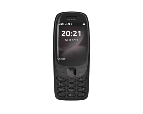 Телефон сотовый Nokia NOKIA 6310 DS TA-1400 BLACK, 2.8'', 1 Core, 16MB + 8MB (ROM/RAM), 0.3 Mpix, Micro SD, up to 32GB flash, 2 Sim, GSM/GPRS 900/1800, BT v5.0, Micro-USB, MP3 player, FM Radio, 1150mAh, 104,7g, 53x131,4x13,7