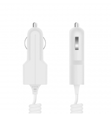 Зарядное устройство Deppa АЗУ 8-pin для Apple, 1A, белый, Prime Line                                                                                                                                                                                      