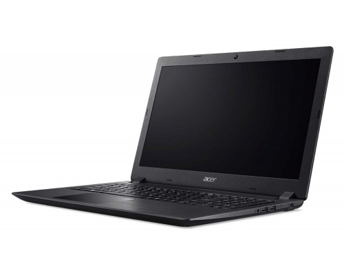 Ноутбук Acer A315-34-P3CS Aspire  15.6'' FHD(1920x1080)/Intel Pentium N5030 1.10GHz Quad/4GB+256GB SSD/Integrated/WiFi/BT/0.3MP/2cell/1.90kg/noOS/1Y/BLACK