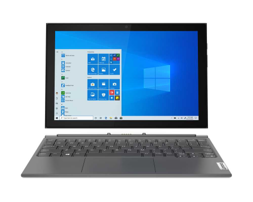 Компьютер планшетный Lenovo IdeaPad Duet 3 10IGL5  10.3'' WUXGA(1920x1200) IPS/Intel® Celeron® N N4020 1,1 GHz Dual/4GB/128GB/Intel® UHD Graphics 600/3G+LTE/WiFi/5.0/USB-C 3.2/2.0MP+5.0MP/microSD/30.00Wh/9,3 h/597g/W10Pro/1Y/GREY