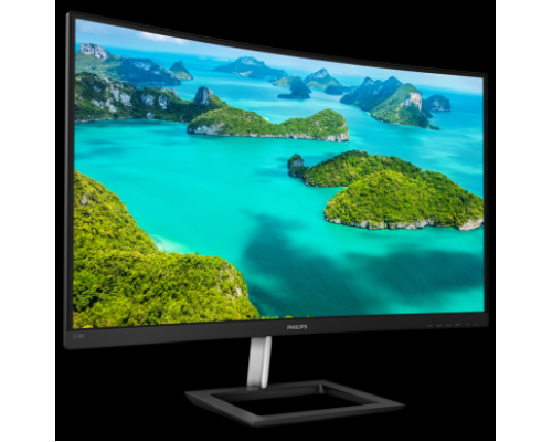 Монитор 31.5 PHILIPS 328E1CA (00/01) Black (VA, 3840x2160, HDMI+HDMI+DP, USB Hub, 4 ms, 178°/178°, 350 cd/m, 2500:1, MM, Curved) (758516)