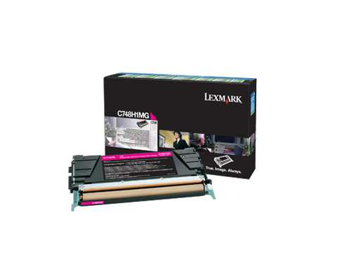 Картридж Lexmark C748H1MG, пурпурный, повышенной ёмкости для C748, 10K (LRP)