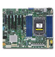 Плата материнская SuperMicro MB Single AMD EPYC™ 7000-Series/Up to 1TB Registered ECC/3 PCI-E 3.0/8 SATA 3.0/Dual Gigabit Ethernet LAN/IPMI                                                                                                               