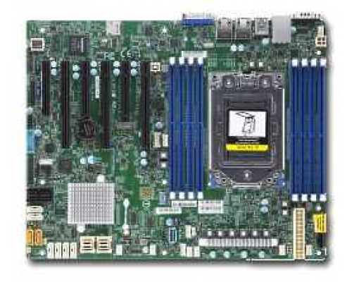 Плата материнская SuperMicro MB Single AMD EPYC™ 7000-Series/Up to 1TB Registered ECC/3 PCI-E 3.0/8 SATA 3.0/Dual Gigabit Ethernet LAN/IPMI