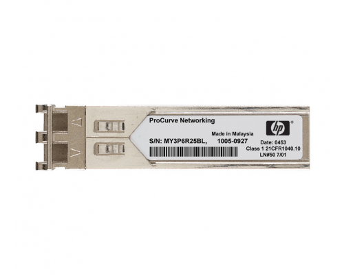 Трансивер сетевой HPE HP X130 10G SFP+ LC SR Transceiver demo