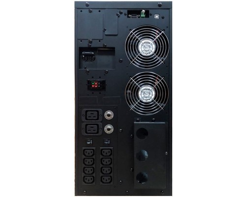 Источник бесперебойного питания Powercom MACAN, On-Line, 6000VA / 6000W, Tower, IEC, LCD, Serial+USB, SmartSlot, подкл. доп. батарей