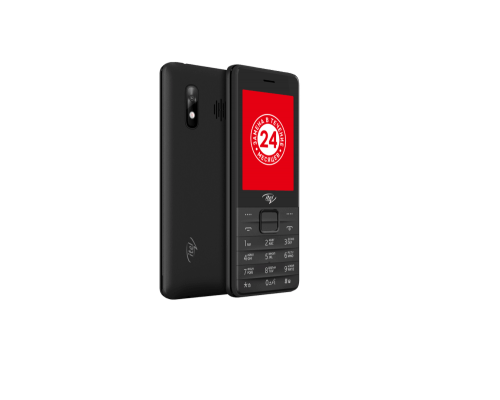 Телефон сотовый Itel IT5312 Black, 2.4'' 320x240, 32MB RAM, 32MB, up to 32GB flash, 0.08Mpix, 2 Sim, 2G, BT v2.1, Micro-USB, 1500mAh, Mocor 12, 110g, 136 ммx60 ммx14,4 мм