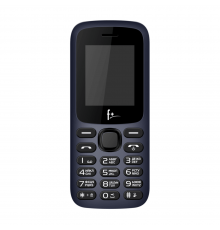 Телефон сотовый F+ F+ F197 Dark blue, 1.77'' 128x160, 32MB RAM, 32MB, up to 32GB flash, 0.08Mpix, 2 Sim, BT v2.0, Micro-USB, 600mAh, 70g, 114 ммx48 ммx13 мм                                                                                              