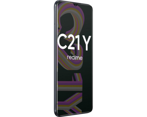 Смартфон REALME СМАРТФОН REALME RMX3263 (realme C21-Y) 3+32 ГБ ЦВЕТ:ЧЕРНЫЙ (CROSS BLACK)