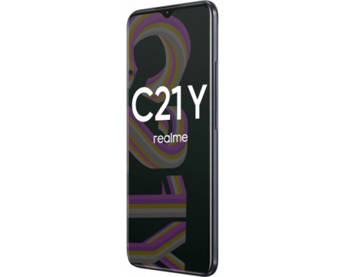 Смартфон REALME СМАРТФОН REALME RMX3263 (realme C21-Y) 3+32 ГБ ЦВЕТ:ЧЕРНЫЙ (CROSS BLACK)