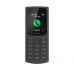 Телефон сотовый Nokia NOKIA 105 DS TA-1378 4G BLACK, 1.8'', 1 Core, 128MB + 48MB (ROM/RAM), 2 Sim, LTE + GSM/GPRS/WCDMA, Micro-USB, 1020mAh, 104,7g, 121x50x14,5