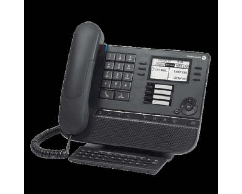 Телефон Alcatel-Lucent Ent Телефонный аппарат 8028s WW Premium Deskphone Moon Grey, 2,8
