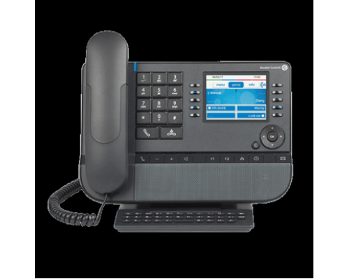 Телефон Alcatel-Lucent Ent Телефонный аппарат 8058s WW Premium Deskphone Moon Grey, 3,5