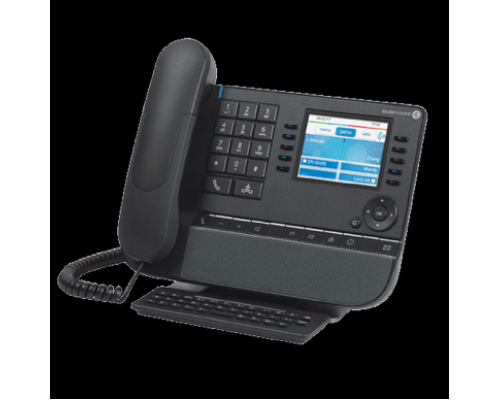 Телефон Alcatel-Lucent Ent Телефонный аппарат 8058s WW Premium Deskphone Moon Grey, 3,5