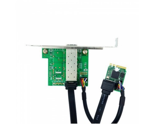 Сетевой адаптер Lr-Link LRES2212PF-SFP M.2 A+E Key Single-port 1G SFP Ethernet Network Adapter (Intel I210 Based)